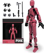Boneco de ação FAIYECL Titan 13 T13 impresso em 3D com várias juntas Boneco de ação FAIYECL Titan 13 T13 impresso em 3D com várias juntas