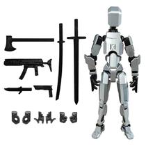 Boneco de ação FoxVilla Dummy13 Titan 13 impresso em 3D T13 Boneco de ação FoxVilla Dummy13 Titan 13 impresso em 3D T13