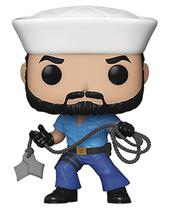 Boneco de ação Funko Pop! Brinquedos retrô GI Joe Shipwreck 9,5 cm