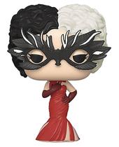 Boneco de ação Funko POP Disney Cruella em vestido vermelho Boneco de ação Funko POP Disney Cruella em vestido vermelho