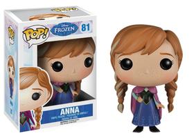 Boneco de ação Funko POP Disney Frozen Anna com 9,5 cm de altura Boneco de ação Funko POP Disney Frozen Anna com 9,5 cm de altura