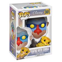 Boneco de ação Funko POP Disney Lion King Rafiki com Simba Boneco de ação Funko POP Disney Lion King Rafiki com Simba