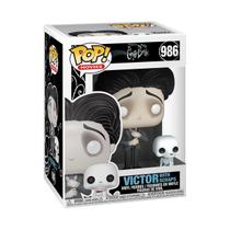 Boneco de ação Funko Pop! e Buddy Corpse Bride Victor com restos