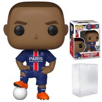 Boneco de ação Funko POP! Esportes Futebol Paris Saint Germain Kylian Mbappe 21