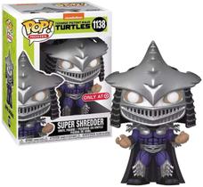 Boneco de ação Funko POP! Exclusivo Teenage Mutant Ninja Turtles Super Shredder 1138 (metálico)