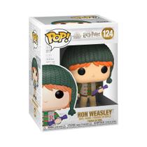 Boneco de ação Funko Pop! Filmes Harry Potter Holiday Ron Weasley