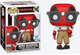 Boneco de ação Funko Pop! Marvel Nerd Deadpool 786 9,5 cm