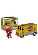 Boneco de ação Funko Pop monta o caminhão Chimichanga de Deadpool