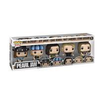 Boneco de ação Funko POP Rocks Pearl Jam, pacote com 5, multicolorido