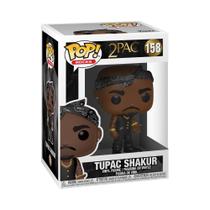 Boneco de ação Funko POP! Rocks Tupac com colete e bandana