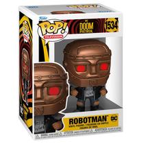 Boneco de ação Funko Pop! TV DC Doom Patrol Robotman 9,8 cm