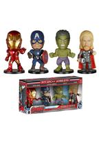 Boneco de ação Funko Wacky Wobbler Avengers 2 Mini Pack 4 Boneco de ação Funko Wacky Wobbler Avengers 2 Mini Pack 4