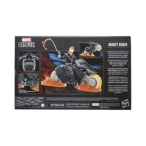 Boneco De Ação Ghost Rider 85º Aniversário Marvel Legends De 6 Polegadas Com Carro De Batalha -