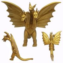 Boneco de Ação Godzilla vs King Ghidorah Wokex - 18cm