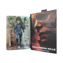 Boneco De Ação Halloween II Kills Michael Myers NECA - Modelo De Brinquedo De Terror De Halloween Boneco De Ação Halloween II Kills Michael Myers NECA - Modelo De Brinquedo De Terror De Halloween