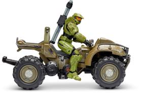 Boneco de ação HALO 4 World of HALO Mongoose com Master Chief