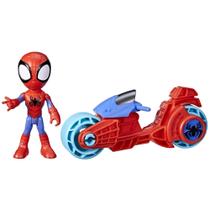 Boneco de ação Hasbro Marvel Spidey com motocicleta de 3 anos ou mais Boneco de ação Hasbro Marvel Spidey com motocicleta de 3 anos ou mais