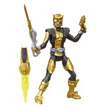 Boneco de ação Hasbro Power Rangers Beast Morphers Gold Ranger
