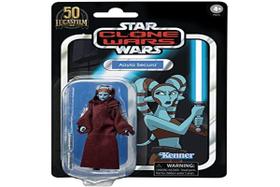 Boneco de Ação Hasbro Star Wars - Aayla Secura (9cm) - Coleção Vintage