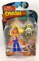 Boneco de ação Headstart Crash Bandicoot Wave 1 Coco com Kupunawa Boneco de ação Headstart Crash Bandicoot Wave 1 Coco com Kupunawa