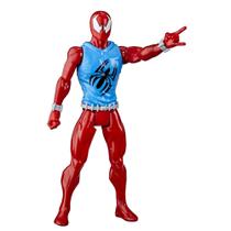 Boneco de ação Homem-Aranha Marvel Titan Hero Scarlet Spider