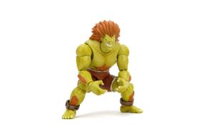 Boneco de ação Jada Street Fighter II Blanka 18 cm colecionável