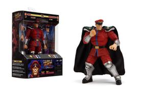 Boneco de Ação Jada Toys Street Fighter 6 - M. Bison - Para Crianças e Adultos Boneco de Ação Jada Toys Street Fighter 6 - M. Bison - Para Crianças e Adultos