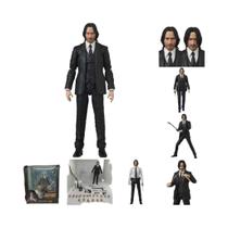 Boneco De Ação John Wick Capítulo 2 Mafex 085 Articulado PVC Brinquedo Colecionável Modelo Presente Boneco De Ação John Wick Capítulo 2 Mafex 085 Articulado PVC Brinquedo Colecionável Modelo Presente