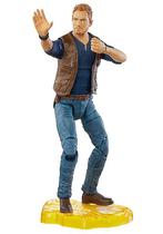 Boneco de ação Jurassic World Owen Grady 15 cm com acessório