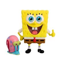 Boneco De Ação Kawaii Bob Esponja Calça Quadrada, Modelo Ornamento Decoração, Brinquedo Infantil,