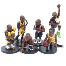 Boneco de ação Kobes Bryants Anime, 6 unidades/lote, modelo colecionável