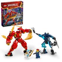 Boneco de Ação LEGO NINJAGO Kai's Elemental Fire Mech 71808