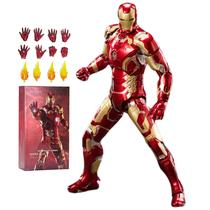 Boneco de ação LonullyMege Ironman MK43 18cm articulado