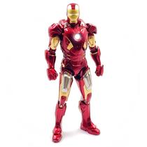 Boneco de ação LonullyMege Ironman MK7 Light Up de 7 polegadas