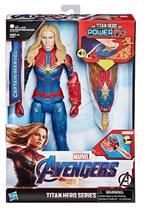 Boneco de ação Marvel Avengers Endgame Titan Hero Capitão Marvel Boneco de ação Marvel Avengers Endgame Titan Hero Capitão Marvel