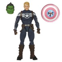 Boneco de ação Marvel Legends Series Commander Rogers 15cm