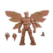 Boneco de ação Marvel Legends Series Groot Guardians 15cm