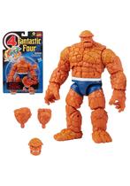 Boneco de Ação Marvel Legends Series Retro - Quarteto Fantástico - Coisa (15cm) - 3 Acessórios