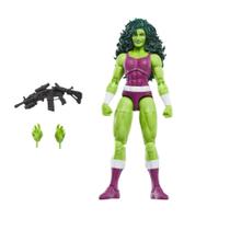 Boneco de ação Marvel Legends Series She-Hulk 15 cm com acc