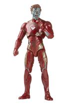 Boneco de ação Marvel Legends Series Zombie Iron Man 15cm