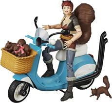 Boneco de ação Marvel Legends Squirrel Girl on Scooter