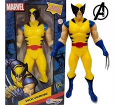 Boneco de Ação Marvel Wolverine 22cm com Detalhes Clássicos