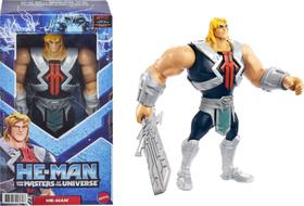 Boneco de ação Masters of the Universe He-Man 21,6 cm para crianças a partir de 4 anos