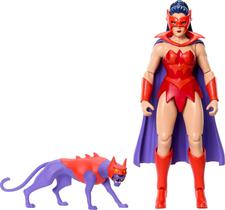 Boneco de ação Masters of the Universe Origins Catra de 5,5 polegadas Boneco de ação Masters of the Universe Origins Catra de 5,5 polegadas