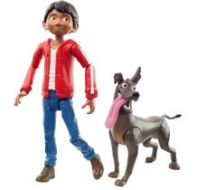 Boneco de ação Mattel Disney Pixar Coco Miguel com Dante 14,2 cm