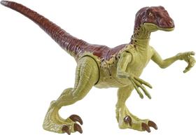 Boneco de ação Mattel Jurassic World Fierce Force Velociraptor