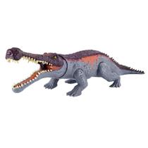 Boneco de ação Mattel Jurassic World Massive Biters Sarcosuchus Boneco de ação Mattel Jurassic World Massive Biters Sarcosuchus
