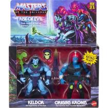 Boneco de ação Mattel Masters of the Universe Keldor & Kronis