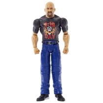 Boneco de ação Mattel WWE Basic Stone Cold Steve Austin de 6 polegadas