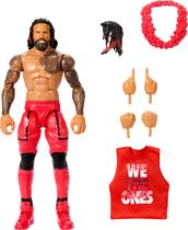Boneco de ação Mattel WWE Elite Series 106 Jimmy USO 15cm